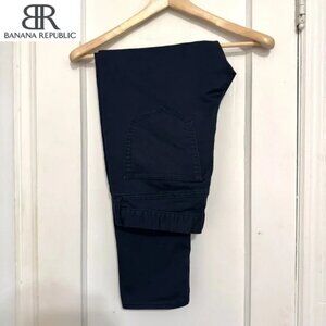 Banana Republic Men's Navy Athletic-Fit Travel Pant | Size: 32x30